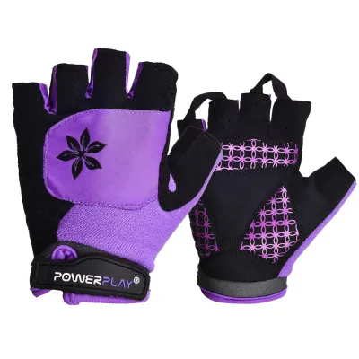 Велорукавички PowerPlay 5284 XS Фіолетові (5284_XS_Purple) - Robinzon.ua