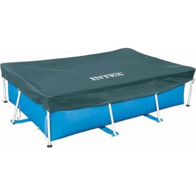 Тент для каркасних басейнів Intex Rectangular Frame 28038, 300х200 см Blue - Robinzon.ua