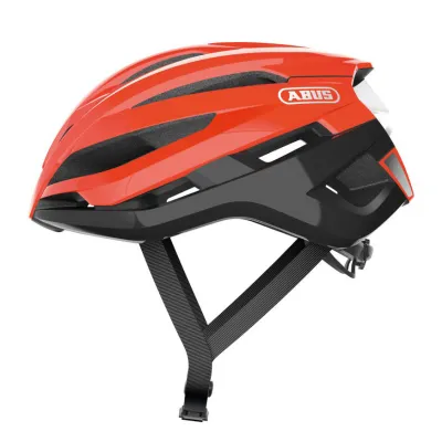 Шлем велосипедный ABUS StormChaser M 52-58 Shrimp Orange - Robinzon.ua