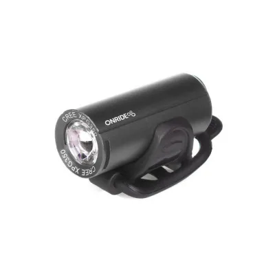 Передній ліхтар ONRIDE Cub USB 200 Lm Чорний - Robinzon.ua