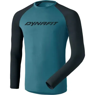 Чоловіча футболка з довгим рукавом Dynafit 44766 M L/S TEE, blue, 48/M (70956/8071 48/M) - Robinzon.ua
