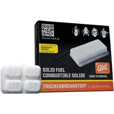 Сухе пальне таблетоване Esbit 00112100, 6 x 14g (4021684011218) - Robinzon.ua