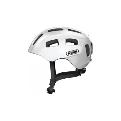 Велосипедний дитячий шолом ABUS YOUN-I 2.0 S 48–54 Pearl White - Robinzon.ua