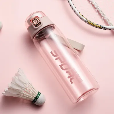 Бутылка для воды CASNO 550 мл KXN-1220 Розовая - Robinzon.ua