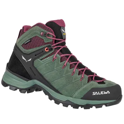 Черевики жіночі Salewa WS ALP MATE MID WP 36 - зелений, трекінгові - 013.001.5102 - Robinzon.ua