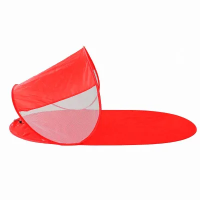Автоматичний пляжний намет-підстилка розкладний Beach Camp із захистом від сонця та водовідштовхувальний 1.1х1.8х0.8 см Червоний - Robinzon.ua