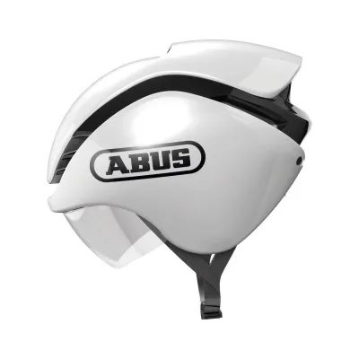 Шолом велосипедний ABUS GAMECHANGER Tri M 52-58 Shiny White 642760 - Robinzon.ua