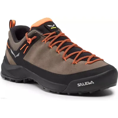 Кроссовки мужские Salewa WILDFIRE LEATHER 46 - коричневый с мембраной Gore-Tex®, треккинговые - 013.001.5936 - Robinzon.ua