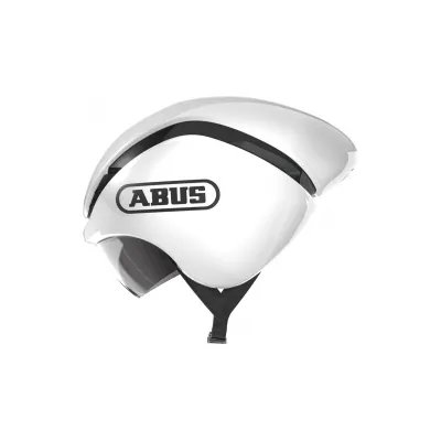 Шлем велосипедный ABUS GAMECHANGER TT M 52-58 Shiny White 878893 - Robinzon.ua