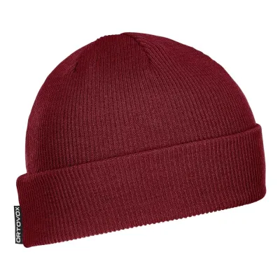 Шапка Ortovox Nicholson Rib Beanie, dark blood, One Size (4251422592796) - Robinzon.ua
