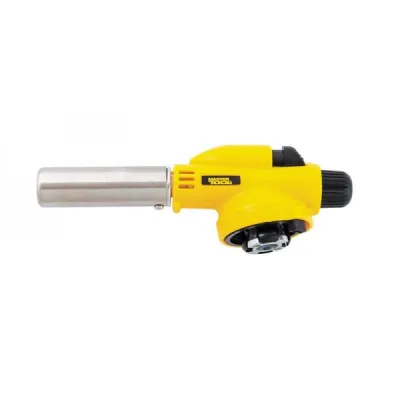 Горелка для газового баллона MASTERTOOL "Гефест" с пьезоподжигом Ø20 мм керамическая защита 1300°С 44-5025 - Robinzon.ua