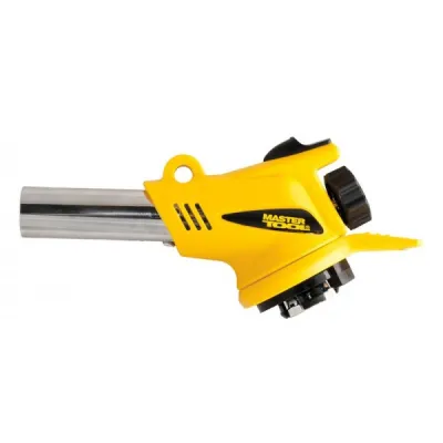 Горелка для газового баллона MASTERTOOL "Молния" с пьезоподжигом Ø20 мм 1300°С вращение 360° 44-5038 - Robinzon.ua