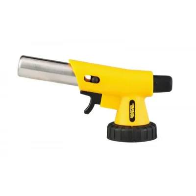 Горелка для газового баллона MASTERTOOL "Вихрь" с пьезоподжигом Ø22 мм керамическая защита 1300°С 44-5035 - Robinzon.ua