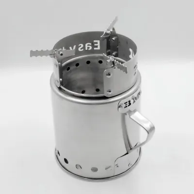 Пальник твердопаливний ультралегкий BM Easy Hike Airwood SOLO-bh BM з ручкою - Robinzon.ua