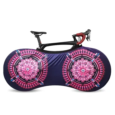 Чохол для велосипеда West Biking 0719219 Візерунки L Рожевий (9669-41532) - Robinzon.ua