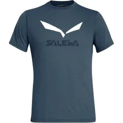 Чоловіча футболка Salewa Solidlogo Drirelease Men's T-Shirt, Dark Blue, 46/S (270183986) Чоловіча футболка Salewa Solidlogo Drirelease Men's T-Shirt, Dark Blue, 46/S (270183986) - Robinzon.ua