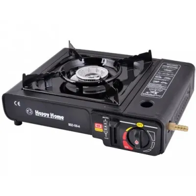 Плитка туристическая от балончика с пьезоподжигом + кейс Happy Home BDZ-155A с переходником (BDZ-155A) - Robinzon.ua