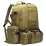 Рюкзак тактический +3 подсумка Aokali Outdoor B08 75L Sand (5367-45698) - Robinzon.ua