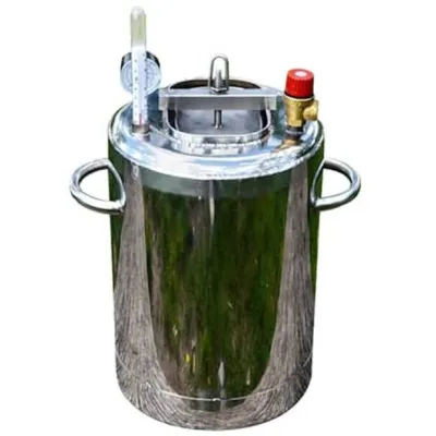 Автоклав побутовий вогневий Троян ЛЮКС-14 0.5л - 14шт, 1л - 4шт - Robinzon.ua