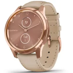 Фитнес часы Garmin vivomove Luxe Rose Gold-Beige 010-02241-21 Фитнес часы Garmin vivomove Luxe Rose Gold-Beige 010-02241-21 - Robinzon.ua