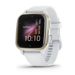 Смарт-часы Garmin Venu Sq 2 белые с кремово-золотистым безелем 010-02701-11 Смарт-часы Garmin Venu Sq 2 белые с кремово-золотистым безелем 010-02701-11 - Robinzon.ua