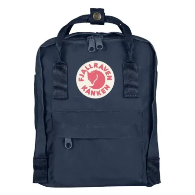 Рюкзак FJALLRAVEN Kanken Mini Темно-синій (1 - 10 литров) - Синій - Robinzon.ua