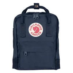 Рюкзак FJALLRAVEN Kanken Mini Темно-синій (1 - 10 литров) - Синій - Robinzon.ua