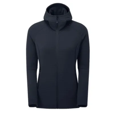 Жіноча флісова толстовка з рукавом реглан Montane Female Protium XT Hoodie, Eclipse Blue, XS/8/34 (5056237085155) - Robinzon.ua