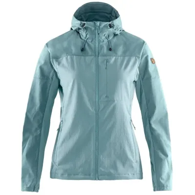 Жіноча трекінгова вітровка Fjallraven Abisko Midsummer Jacket W, Mineral Blue/Clay Blue, M (7323450601379) - Robinzon.ua