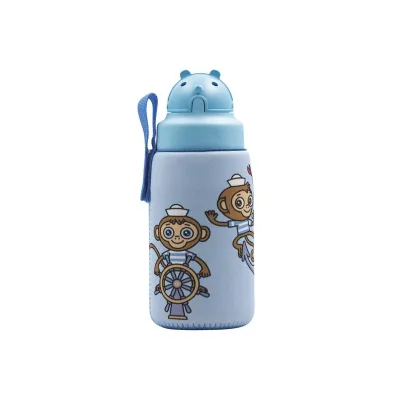 Пляшка для води  LAKEN Tritan OBY Bottle 0,45L + NP Cover Mikonauticos OBYFMI - Robinzon.ua