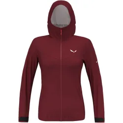 Мембранная женская куртка для трекинга Salewa Puez Aqua 4 2.5L PTX Jacket W, Red Syrah, 42/36 (28616/1570 42/36) - Robinzon.ua