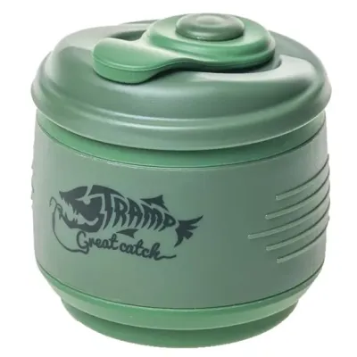 Кружка складана TRAMP силіконова з кришкою 350мл UTRC-082, Зелений - Robinzon.ua