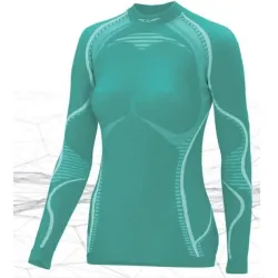 Термофутболка с длинным рукавом женская Accapи Ergowool, Caribbean/White, XS/S (ACC WА711.1001-XSS) - Robinzon.ua