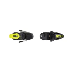 Кріплення для гірських лиж Fischer RC4 Z11 GW Powerrail Brake 78, Solid black/flash yellow (T40020) - Robinzon.ua