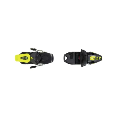 Кріплення для гірських лиж Fischer RC4 Z11 GW Powerrail Brake 78, Solid black/flash yellow (T40020) - Robinzon.ua
