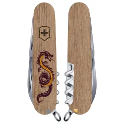 Складной нож Victorinox SPARTAN ZODIAC 3D Деревянный дракон 1.3603.7.Z3310h Складной нож Victorinox SPARTAN ZODIAC 3D Деревянный дракон 1.3603.7.Z3310h - Robinzon.ua