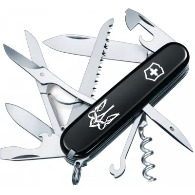 Складаний ніж Victorinox HUNTSMAN UKRAINE Vx13713.3_T0630u - Robinzon.ua