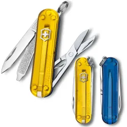 Складаний ніж Victorinox CLASSIC SD UKRAINE 06223.T81G.T2 - Robinzon.ua