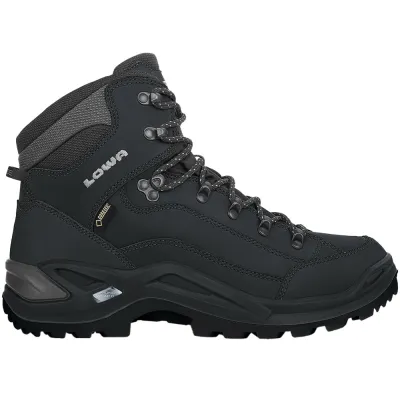 Черевики чоловічі LOWA Renegade GTX MID 41 - чорний з мембраною Gore-Tex®, трекінгові - 310945-0998-41.0 - Robinzon.ua