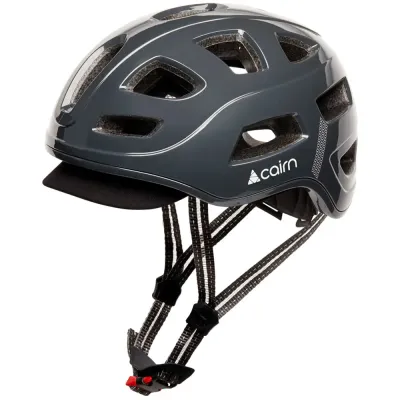 Велошлем Cairn Quartz LED USB, Shiny shadow, 52-58, M (0300380-54-52-58) - Robinzon.ua