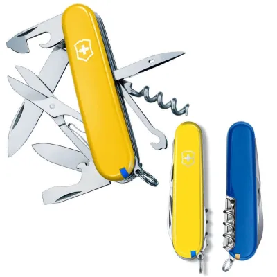 Складаний ніж Victorinox CLIMBER UKRAINE 13703.8.2 - Robinzon.ua