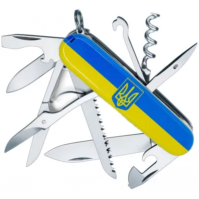 Складаний ніж Victorinox HUNTSMAN UKRAINE Vx13713.3_T3040p - Robinzon.ua