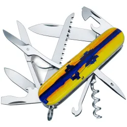 Складаний ніж Victorinox HUNTSMAN UKRAINE Vx13713.3_T3110p - Robinzon.ua