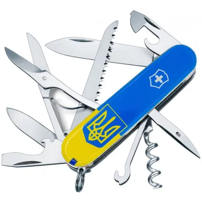 Складаний ніж Victorinox HUNTSMAN UKRAINE Vx13713.7_T3030p - Robinzon.ua