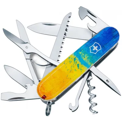 Складаний ніж Victorinox HUNTSMAN UKRAINE Vx13713.7_T3100p - Robinzon.ua