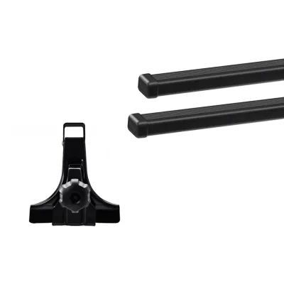 Багажник на водозгін (15см) Thule Squarebar Evo (1.18 м) (TH 7122-951) - Robinzon.ua