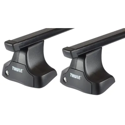 Багажник на гладкую крышу Thule Squarebar для Renault Clio (mkII) 1998-2012 / Symbol (mkI-mkII) 1999-2013 (TH 760-754-1119) - Robinzon.ua