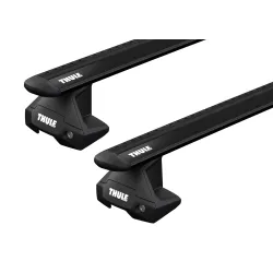 Багажник на гладкий дах Thule Wingbar Evo Black для Skoda Rapid (mkI)(лифтбэк); Seat Toledo (mkIV) 2012-2019 (TH 7113B-7105-5119) - Robinzon.ua