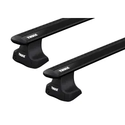 Багажник на гладкий дах Thule Wingbar Evo Rapid Black для Skoda Rapid (mkI)(лифтбэк); Seat Toledo (mkIV) 2012-2019 (TH 7113B-754-1713) - Robinzon.ua