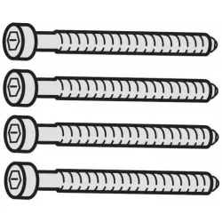 Гвинт M6 (58 мм) (4 шт) 52737 (RideAlong, RideAlong Lite, Yepp Nexxt FM) (TH 52737) - Robinzon.ua